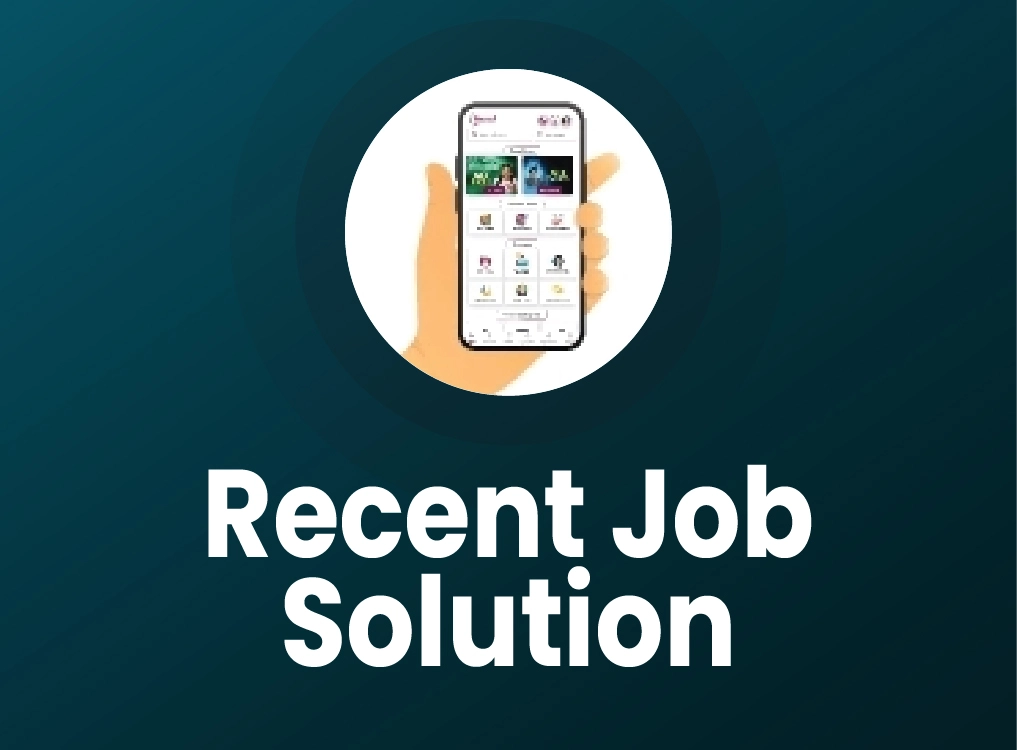 Recent Job Solution Banner
