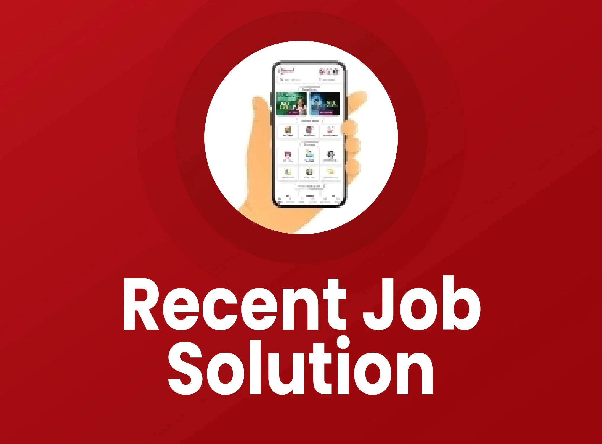 Recent Job Solution Banner