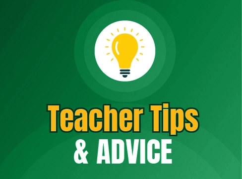 Teachers Tips & Advice Banner